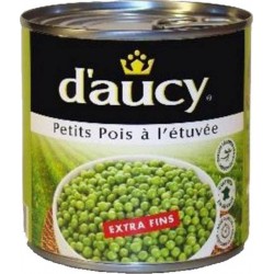 D'aucy Petits Pois à l’Etuvée Extra Fins 400g