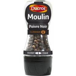 Ducros Moulin Poivre Noir Classique 28g (lot de 3)
