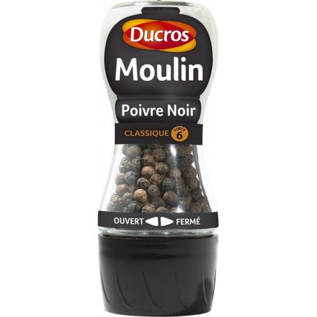 Ducros Moulin Poivre Noir Classique 28g (lot de 3)