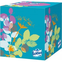 Lotus Boîte Cubique Mouchoirs