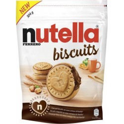 Nutella Biscuits Sachet de 22 Biscuits 304g (lot de 4)