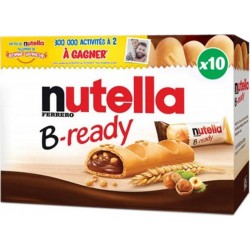 Nutella B-ready x10 Biscuits 220g (lot de 4)