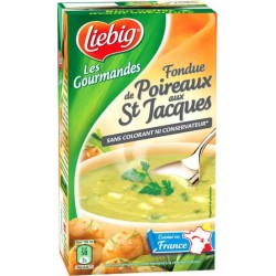 LIEBIG Soupe Poireaux aux St Jacques 1L