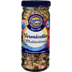 Sainte Lucie Vermicelles multicolores 80g (lot de 3)