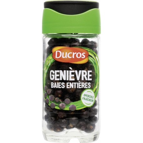 Ducros Genièvre Baies Entières avec Opercule Fraîcheur 28g (lot de 3)