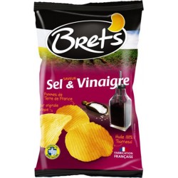 Bret's Bret’s Chips Saveur Sel & Vinaigre Pommes de Terre de France 125g