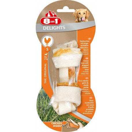 8IN1 DELIGHTS POULET format S 35g (lot de 9)