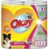 Okay Essuie-tout extra long les 4 rouleaux (lot de 3)