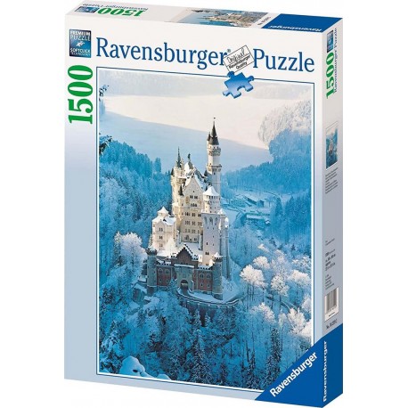 Ravensburger Puzzle 1500 pièces - Neuschwanstein en hiver