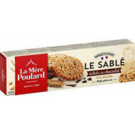 MERE POULA MERE P ETUI SABL CHOCO 125G