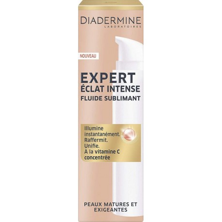 Diadermine Expert Crème Eclat Intense Fluide Sublimant - 50ml flacon 40ml