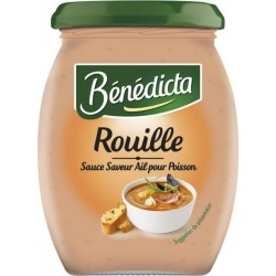Bénédicta Rouille Sauce Saveur Ail pour Poisson 260g (lot de 6)