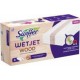 SWIFFER Wetjet Wood, recharges de lingettes pour Balai Spray x8