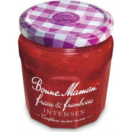 BONNE MAMAN Confiture fraise et framboise 335g