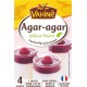 Vahiné Agar-Agar Gélifiant Végétal par 4 Sachets de 2g (lot de 3 soit 12 sachets)