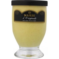 Maille Moutarde l’Originale Fine de Dijon (en forme de verre à pied) 215g (lot de 6)