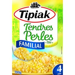Tipiak Tendres Perles Blé Format Familial 700g (lot de 4)