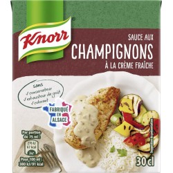 Knorr Sauce aux Champignons à la Crème Fraîche 30cl (lot de 6)