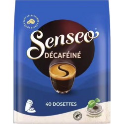 Senseo Café Décaféiné 40 Dosettes