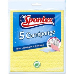 Spontex Carréponge x5 (lot de 3 soit 15 éponges)