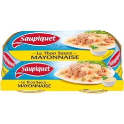 Saupiquet Thon sauce mayonnaise 2x135g