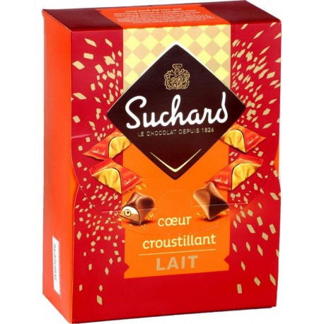 Suchard Coeur Croustillant Lait 400g