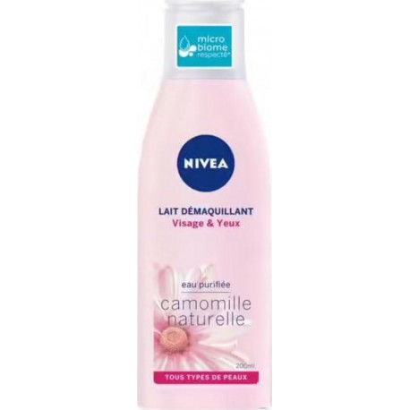 NIVEA Lait démaquillant visage & yeux camomille naturelle 200ml