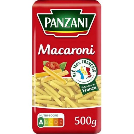 Panzani Macaroni 500g (lot de 5)