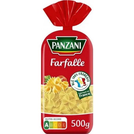 Panzani Farfalle 500g (lot de 5)