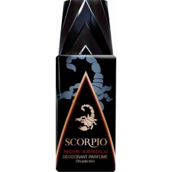 Scorpio Déodorant Parfumé Noir Absolu 150ml (lot de 4)