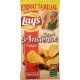Lay’s Chips à l’Ancienne Nature Format Familial 300g (lot de 6)