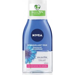 NIVEA Démaquillant yeux waterproof tous types de peaux 125ml