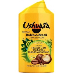 Ushuaïa Douche Bahia Do Brasil Fève De Café Et Huile De Macadamia 250ml
