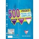 Clairefontaine 500 Feuilles Simples Perforées A4 21x29,7 Grands Carreaux Seyes