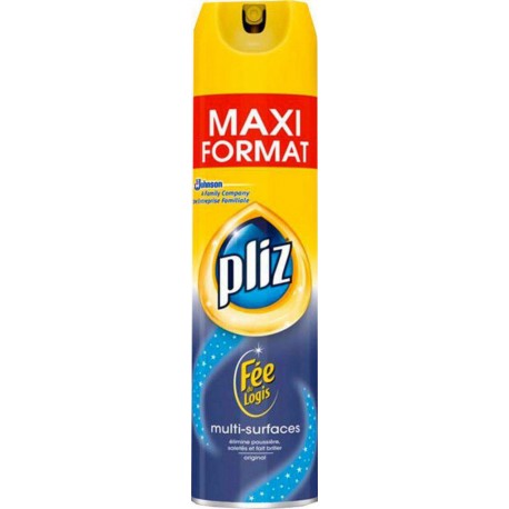 Pliz Aérosol Nettoyant Fée du Logis Maxi Format 300ml