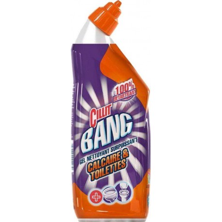 Cillit Bang Gel Nettoyant Calcaire et Toilettes 750ml