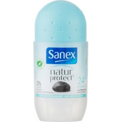 Sanex Déodorant Natur Protect’ Anti-Traces Blanches Roll-On 50ml