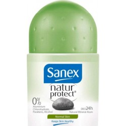 Sanex Déodorant Natur Protect’ Peaux Normales Roll-On 50ml