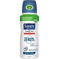 Sanex Men Zero% Déodorant Compressé Protect Et Control 100ml