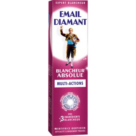 Email Diamant Dentifrice Blancheur Absolue Multi-Actions 75ml