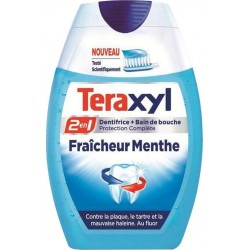 Teraxyl Dentifrice 2en1 Fraîcheur Menthe 75ml