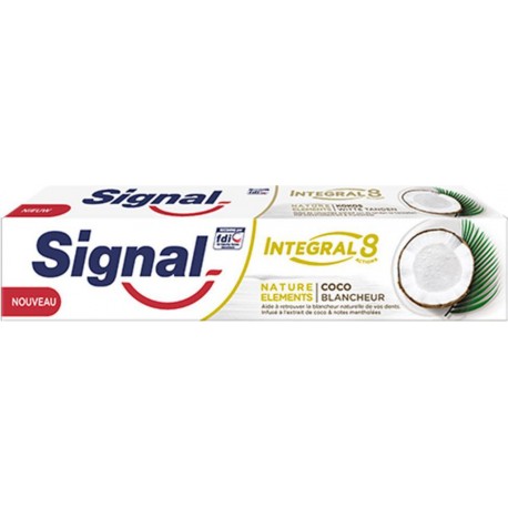 Signal Dentifrice Intégral 8 Coco Blancheur 75ml