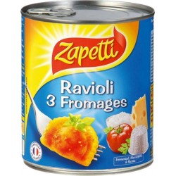 Zapetti Ravioli Aux 3 Fromages 800g