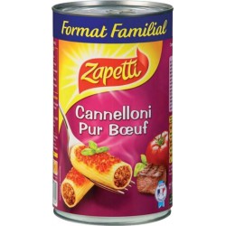 Zapetti Cannelloni Pur Boeuf 1,2Kg