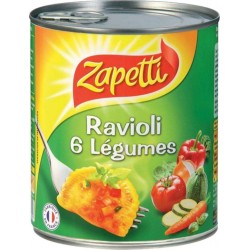 Zapetti Ravioli Aux 6 Légumes 800g