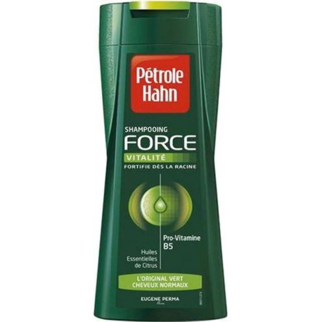 Pétrole Hahn Shampooing Force Vitalité l’Original Vert Cheveux Normaux 250ml