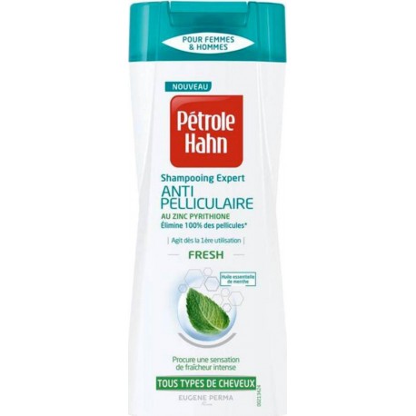 Pétrole Hahn Shampooing Expert Anti Pelliculaire Fresh Tous Types de Cheveux 250ml