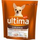 Ultima Croquettes Chihuahua Chiens Poulet Riz Céréales Complètes Format 800g