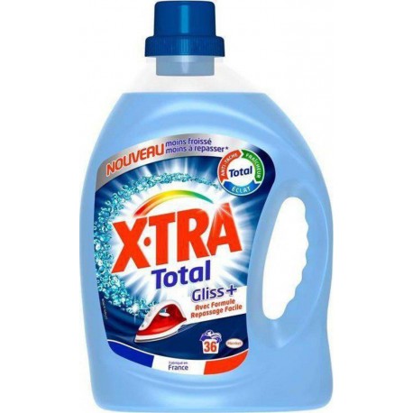 XTra Total Lessive Gliss+ 2,52L