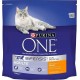 Purina One Croquettes Chat Adulte Poulet 1,5Kg